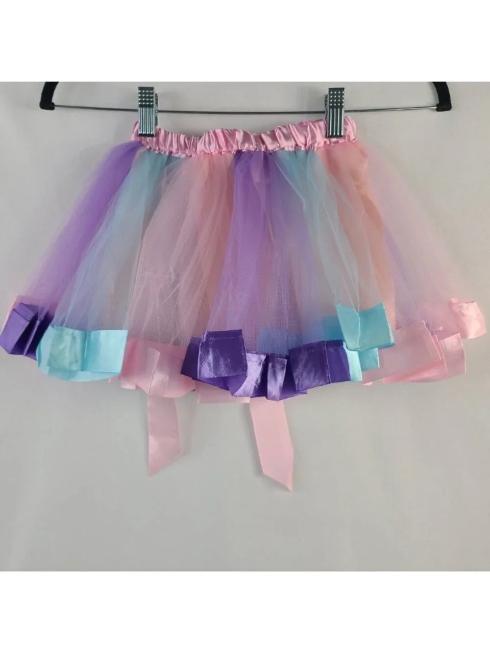 Unicorn 4th Birthday Outfit Set Pink Shirt Tutu Birthday Sash & Unicorn Headband - Picture 10 of 10